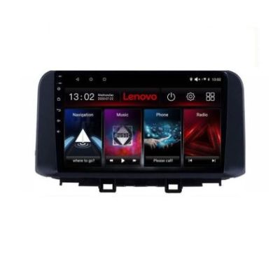 Navigatie Hyundai Kona Lenovo Kit-1058 8 core QLED 2K 4+64 360 Android Waze USB Navigatie Internet Youtube Radio