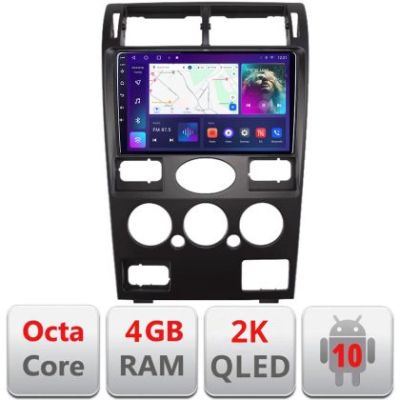 Navigatie Ford Mondeo 2004-2007 QLED 2K Octa core 4+32 DSP 360 Optic FHD internet gps radio carplay android auto kit-mondeo2001+EDT-E409-2K