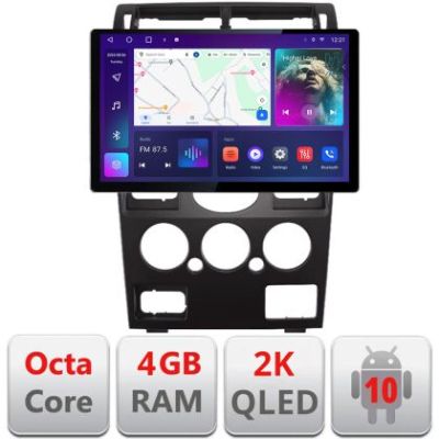 Navigatie Ford Mondeo 2004-2007 Qled 2K Octa Core 4+64 LTE 4G DSP Wifi 5Ghz android auto carplay radio gps internet kit-mondeo2001+EDT-E413-2K