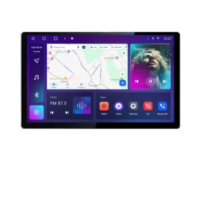 Navigatie Audi A6 C6 2004-2010 Qled 2K Octa Core 4+32 LTE 4G DSP Wifi 5Ghz android auto carplay radio gps internet