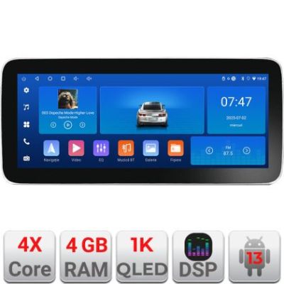 Navigatie Hyndai Kona K-1058 Edotec 4+64 12.3 inch Incell 1K android Wifi 5Ghz gps internet