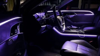 ARTIE LIGHTS – Sistem Lumini Auto Ambientale, RGB, Control Telefon, 12V