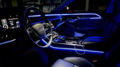 ARTIE LIGHTS – Sistem Lumini Auto Ambientale, RGB, Control Telefon, 12V