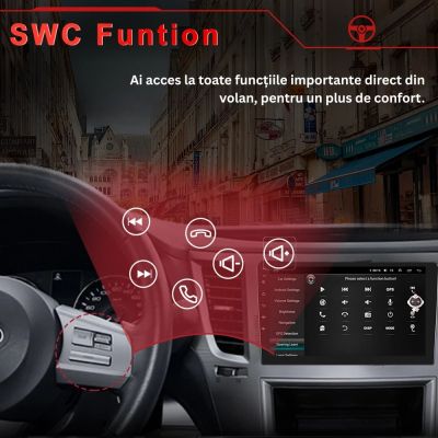 ARTIE SMARTIE – Navigație Auto 9” QLED, Android 15, 8GB RAM + 128GB, CarPlay & Android Auto, GPS