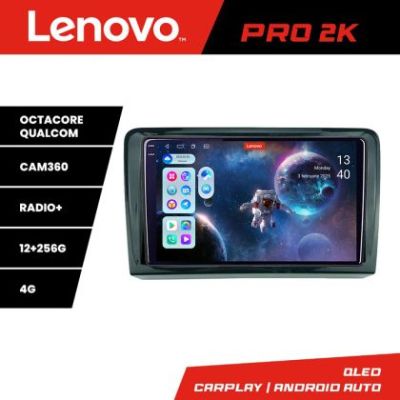 Navigatie VW PQB Lenovo Kit-VW 8 core QLED 2K 12+256 360 Android Waze USB Navigatie Internet Youtube Radio