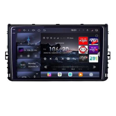 Navigatie grupul VW Edotec Kit-933 8 core QLED 2K 12+256GB 360 Android Waze USB Navigatie Internet Youtube Radio