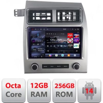 Navigatie Audi Q7 2005-2015 Qled 2K Octa Core 12+256GB LTE 4G DSP Wifi 5Ghz android auto carplay radio gps internet kit-audi-q7+EDT-E809-2K