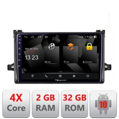 Navigatie Toyota Urbancruiser 2009-2014 Android Ecran 720P Quad Core 2+32 carplay android auto