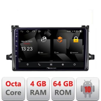Navigatie Toyota Urbancruiser 2009-2014 Android Octa Core 720p 4+64 DSP 360 camera carplay android auto