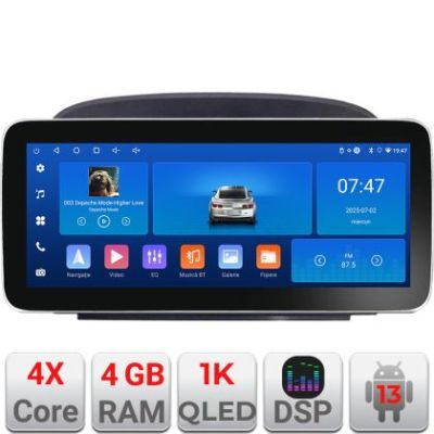 Navigatie Mercedes SL W230 2004-2011 K-W230 Edotec 4+64 12.3 inch Incell 1K android Wifi 5Ghz gps internet