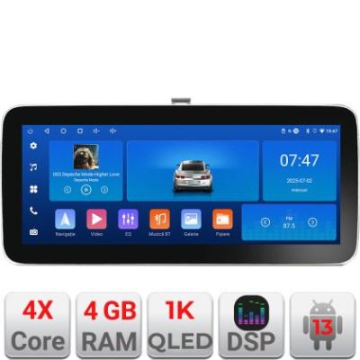 Navigatie Toyota Avensis 2009-2015 K-TY12 Edotec 4+64 12.3 inch Incell 1K android Wifi 5Ghz gps internet  Q