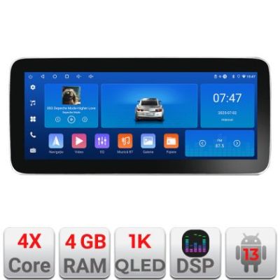 Navigatie Ford Transit 2019- varianta cu radio cd simplu Edotec 4+64 12.3 inch Incell 1K android Wifi 5Ghz gps internet  Kit-transit-2019-a