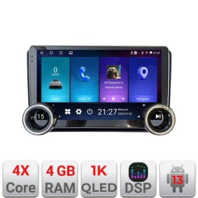 Navigatie Fiat Tipo 2020- Edotec  4+64 10.5 inch Incell 1K android Wifi 5Ghz gps internet  Kit-tipo2022