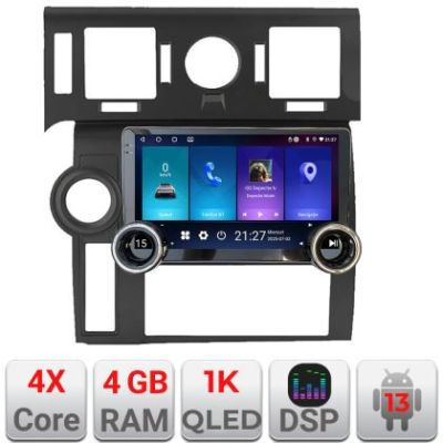 Navigatie Hummer H2 2002-2008 Edotec  4+64 10.5 inch Incell 1K android Wifi 5Ghz gps internet