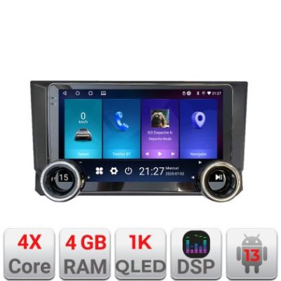 Navigatie Seat Arona Edotec  4+64 10.5 inch Incell 1K android Wifi 5Ghz gps internet