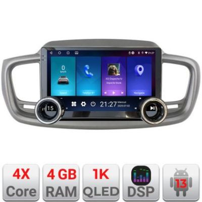 Navigatie KIA Sorento 2015-2018 Manual Kit-6528 Edotec  4+64 10.5 inch Incell 1K android Wifi 5Ghz gps internet 32