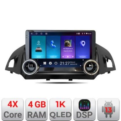 Navigatie Ford Kuga 2013-2017 Kit-362 Edotec  4+64 10.5 inch Incell 1K android Wifi 5Ghz gps internet  C