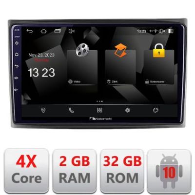Navigatie Volvo XC90 2002-2014 Nakamichi Android Ecran 720P Quad Core 2+32 carplay android auto NAM5230