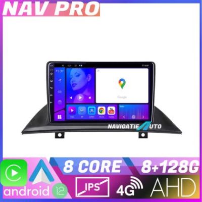 Navigatie BMW X3 2004 2012 KIT 083 EDOTEC-LITE Android Ecran 720P Octa Core 8 128 Carplay