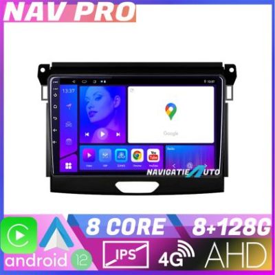 Navigatie Ford Ranger KIT 574 EDOTEC-LITE Android Ecran 720P Octa Core 8 128 Carplay