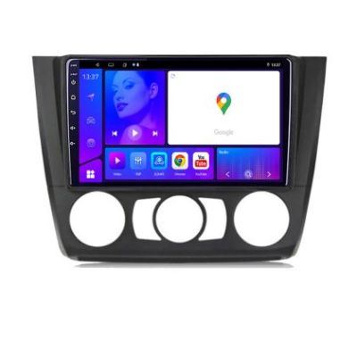 Navigatie BMW Seria 1 E87 2007 2011 clima manuala KIT bmw117 manual EDOTEC-LITE Android Ecran 720P Octa Core 8 128 Carplay