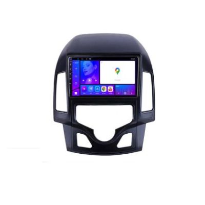 Navigatie Hyundai I30 2009 2012 clima automata KIT I30AUTOMATIC EDOTEC-LITE Android Ecran 720P Octa Core 8 128 Carplay