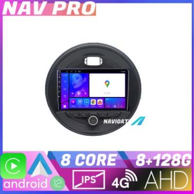 Navigatie Mini 2015 2019 masini fara ecran color de fabrica EDOTEC-LITE Android Ecran 720P Octa Core 8 128 Carplay