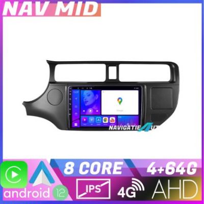 Navigatie Kia Rio 2011 2014 KIT rio 11 EDOTEC-LITE Android Ecran 720P Octa Core 4 64 Carplay