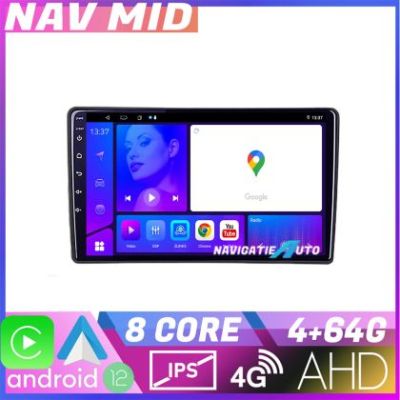 Navigatie Peugeot 307 KIT 307 EDOTEC-LITE Android Ecran 720P Octa Core 4 64 Carplay
