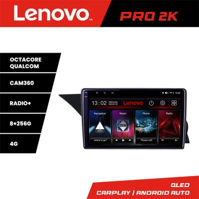 Navigatie Mercedes GLK NTG4 2008-2012 Lenovo 8 core QLED 2K 8+256 360 Android Waze USB Navigatie Internet Youtube Radio