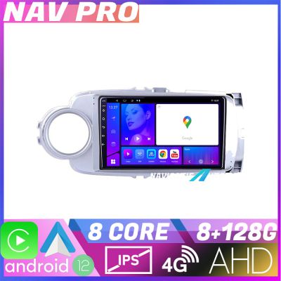 Navigatie Toyota Yaris 2010 2018 KIT YARIS10 EDOTEC-LITE Android Ecran 720P Octa Core 8 128 Carplay