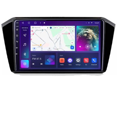 Navigatie VW Passat 2015- C-518 Android Octa Core Ecran 2K QLED GPS 4G 4+32GB 360 KIT-518+EDT-E410-2K