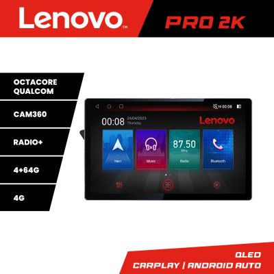 Navigatie Audi A4 A5 B8 cu MMI3G Lenovo PRO 4+64 13 inch 2K android 4G DSP gps internet  KIT-a4-3G