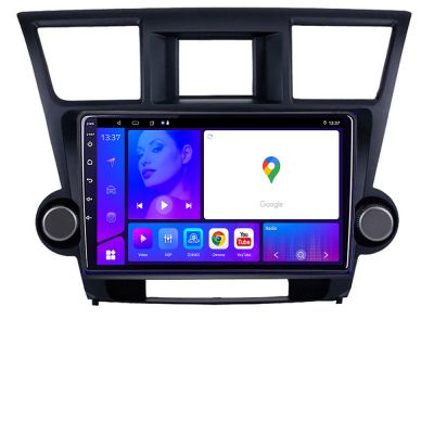 Navigatie Toyota Highlander 2007 2013 EDOTEC-LITE Android Ecran 720P Octa Core 8 128 Carplay