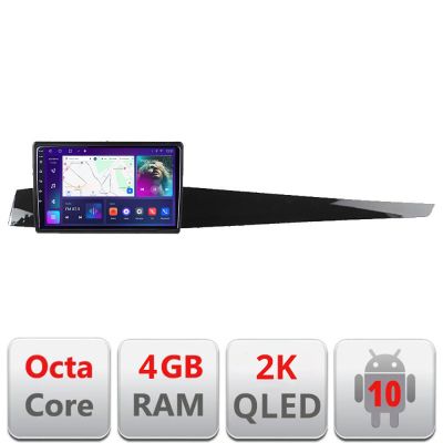 Navigatie Renault Laguna 3 Android Octa Core Ecran 2K QLED GPS 4G 4+32GB 360 kit-laguna+EDT-E410-2K