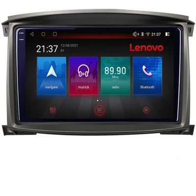 Navigatie Toyota Land Cruiser L100 2002-2006 Octacore, 8 Gb RAM, 128 Gb Hdd, 4G, Qled 2K, DSP, Carplay AA, 360,Bluetooth