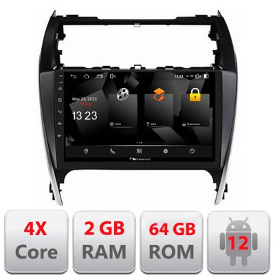 Navigatie Toyota Camry 2012-2018 Android radio gps internet quad core 2+64 carplay android auto