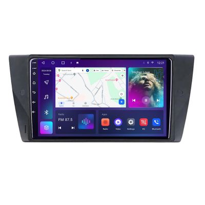 Navigatie BMW Seria 3 E90 C-095 Android Octa Core Ecran 2K QLED GPS 4G 4+32GB 360 KIT-095+EDT-E409-2K
