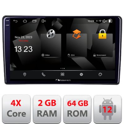 Navigatie Citroen C3 intre anii 2018- 5230-C3 Android Ecran 720P Quad Core 2+64 carplay android auto