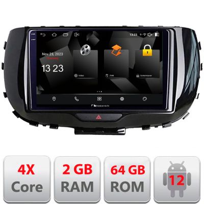 Navigatie Kia Soul 2020- 5230-soul Android Ecran 720P Quad Core 2+64 carplay android auto