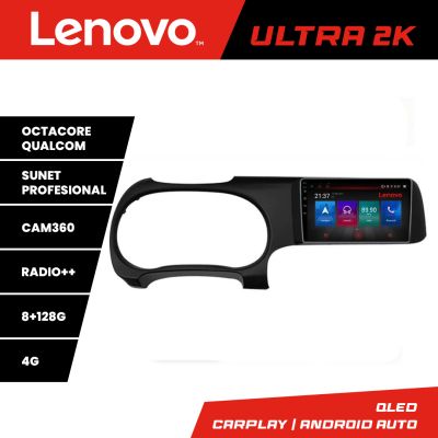 Navigatie Hyundai I10 2020 M-i10 Octa Core Android Radio Bluetooth GPS WIFI/4G DSP 2K 8+128GB 360 Toslink