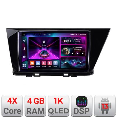 Navigatie Kia Niro 2017- Android radio gps internet 4+64 InCell Display 1K Kit-niro+EDT-E209-RK