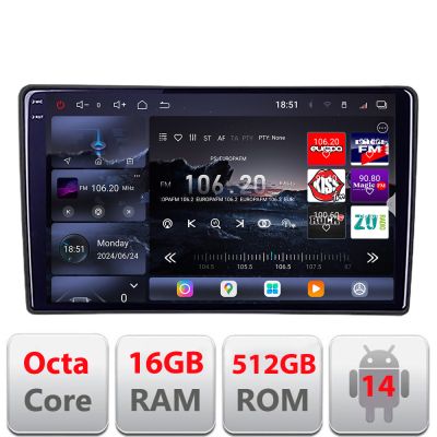 Navigatie Peugeot 308 2013-2017 Edotec Kit-308 cu Android Radio Bluetooth internet 8 core QLED 2K 12+256GB 360