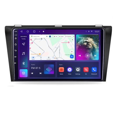 Navigatie Mazda 3 2009-2014 C-034 Android Octa Core Ecran 2K QLED GPS 4G 4+32GB 360 KIT-034+EDT-E409-2K