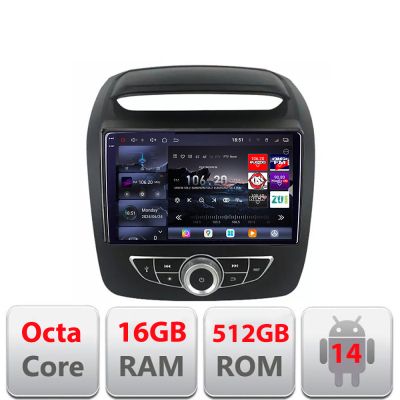 Navigatie Kia Sorento 2012-2015 masini cu navigatie de fabrica Android radio gps internet 8 core QLED 2K 12+256GB 360 Edotec