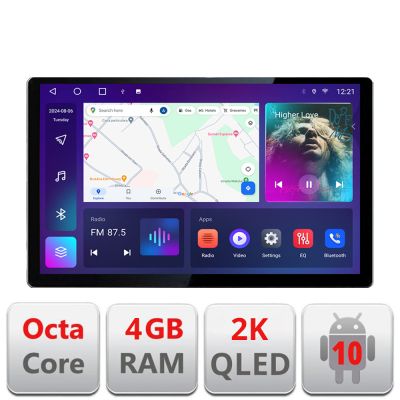 Navigatie dedicata Honda CRV 2016-2022 N-CRV19 Edonav ecran 13" 2K 4+32 Android Waze USB Navigatie 4G 360 Toslink Youtube Radi