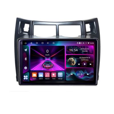 Navigatie Toyota Yaris 2008-2011 A-YARIS08  4+64 InCell Display 1K Android Waze USB Navigatie Internet Youtube Radio