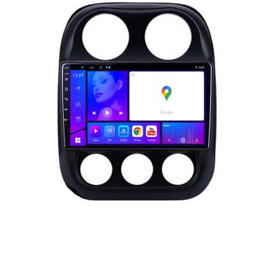 Navigatie Jeep Compass 2010 2016 KIT 2500 EDOTEC-LITE Android Ecran 720P Octa Core 4 64 Carplay