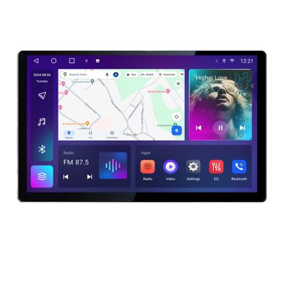 Navigatie dedicata Edonav Peugeot 2008 2020- Ecran 2K QLED 13",Octacore,4Gb RAM,32Gb Hdd,4G,360,DSP,Carplay,Bluetooth