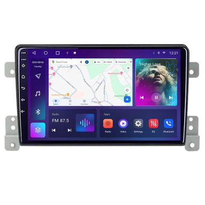 Navigatie Suzuki Grand Vitara Old C-053 Android Octa Core Ecran 2K QLED GPS 4G 4+32GB 360 KIT-053+EDT-E409-2K